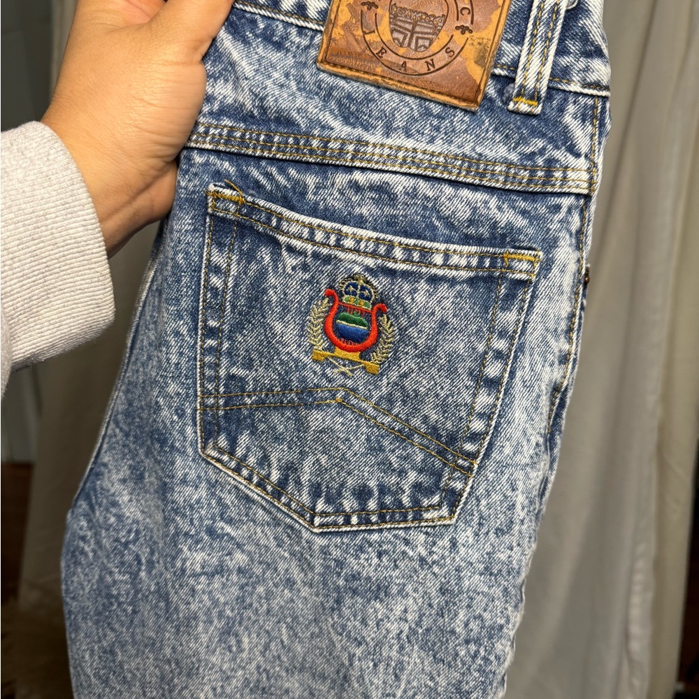Versace Blue Acid Wash Men’s Jeans